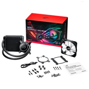 ASUS ROG STRIX LC 120  Aura SYNC RGB 120MM Fan Sıvı İşlemci Soğutucusu